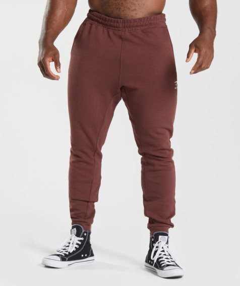 Men's Gymshark React Jogger Brown | NZ 5EBFVD